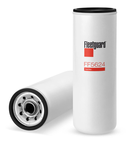 Fleetguard FF5624 Fuel Filter Cross Reference: Napa 3640 Fuel Filter, Wix 33640 Fuel Filter, Carquest 86640 Fuel Filter, Luber Finer LFF5804 Fuel Filter, Baldwin BF7753 Fuel Filter, Donaldson P550625 Fuel Filter