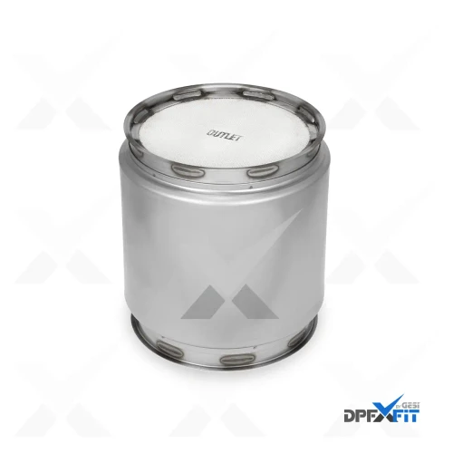 Direct-fit aftermarket replacement DPF for Cummins / Paccar part number Q619725