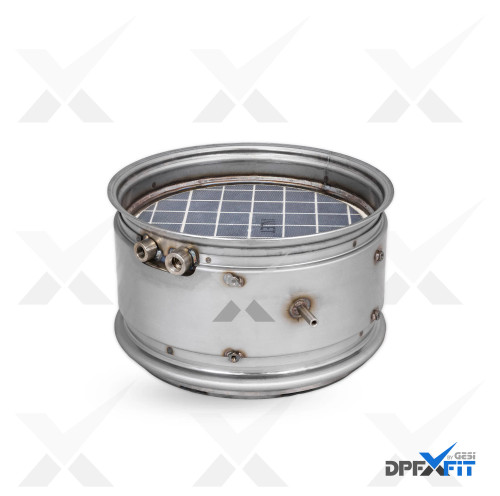 Cummins 4395008 5579375 A055R126 Replacement DPF Filter - Front and Side View