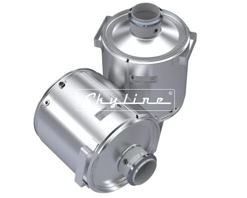 Direct fit aftermarket Diesel Oxidation Catalyst replacing Cummins assembly 5287491 4965352 A035H299