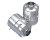 Cummins A029U604 DOC Filter - Front and Side View