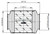 Navistar 5010853R1 DPF Filter Spec Drawing
