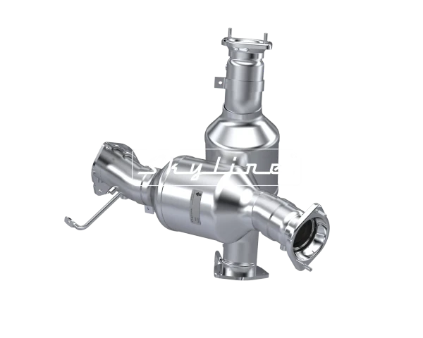 Direct fit aftermarket Diesel Oxidation Catalyst core replacing International Navistar assembly 2605127C1 82003341