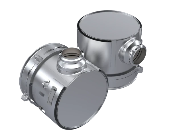 Aftermarket diesel oxidation catalyst (DOC) for International Navistar MaxxForce 11 and 13 engines, replacing parts 2604042C91 and 5010813R91.