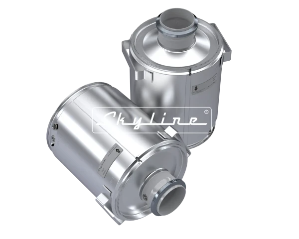 Direct fit aftermarket Diesel Oxidation Catalyst replacing Cummins assembly 5287474 4965338 A035H173