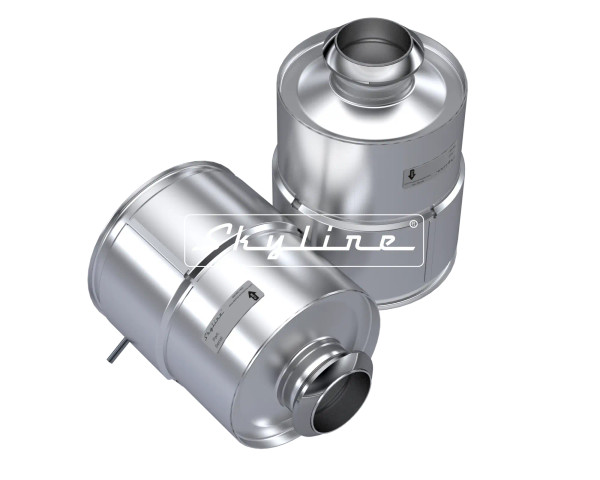Cummins A029U604 DOC Filter - Front and Side View