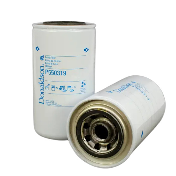 Donaldson P550319 Oil Filter. Cross Reference: Fleetguard LF3455 Oil Filter, Baldwin B309 Oil Filter, Napa 1747 Oil Filter, Wix 51747 Oil Filter, Carquest 85747 Oil Filter, Luber Finer LFP2244 Oil Filter