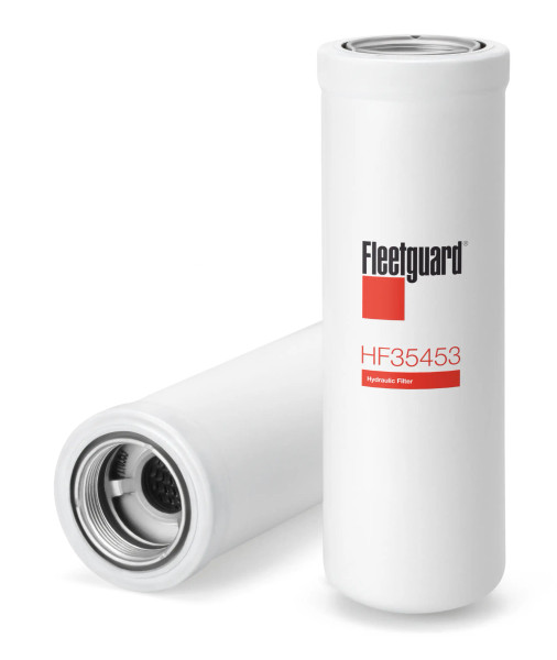 Fleetguard HF35453 Hydraulic Filter Cross Reference: Donaldson P170309 Hydraulic Filter, Baldwin BT9392-MPG Hydraulic Filter, Napa 7397 Hydraulic Filter, Wix 57397 Hydraulic Filter, Carquest 84397 Hydraulic Filter, Luber Finer LFH5083 Hydraulic Filter