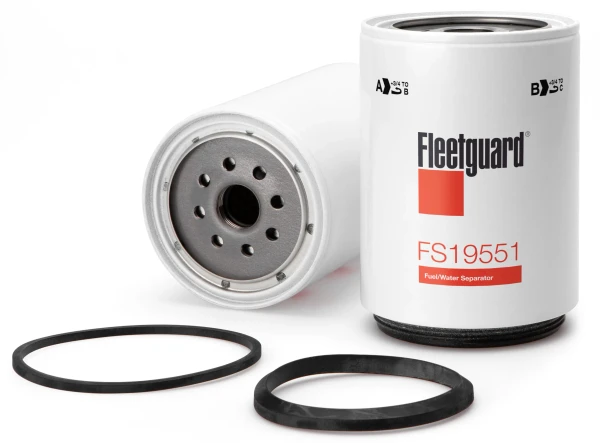 Fleetguard FS19551 Premium Fuel Water Separator Filter - Filter Service and Supply