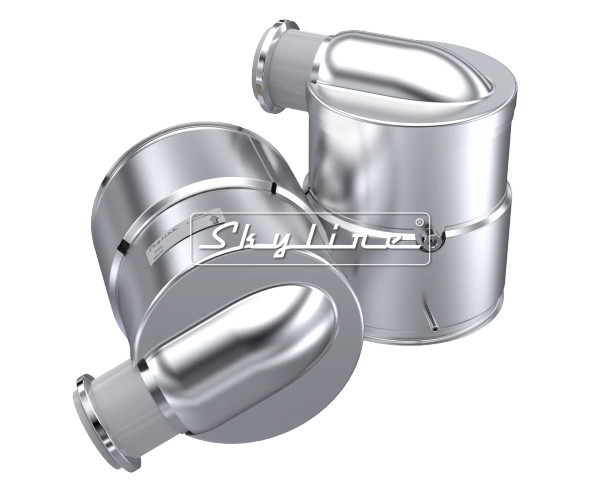 Cummins 4353328 DOC Filter - Front and Side View