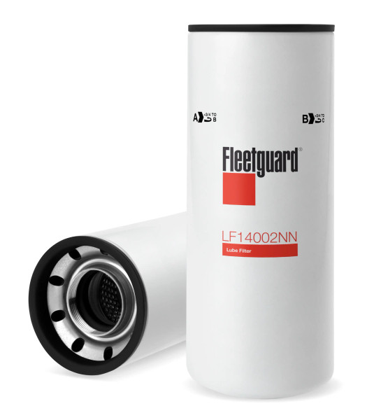 Fleetguard LF14002NN Oil Filter Cross Reference: Donaldson DBL7300 Oil Filter, Baldwin B40142 Oil Filter, Napa 1748XD Oil Filter, Wix 51748XD Oil Filter, Carquest 95384 Oil Filter, Luber Finer LFP3000XL Oil Filter, Fleetguard LF9009 Oil Filter