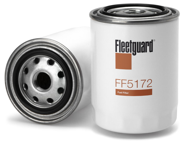 Fleetguard FF5172 Fuel Filter Cross Reference: Napa 3393 Fuel Filter, Wix 33393 Fuel Filter, Carquest 86386 Fuel Filter, Baldwin BF954 Fuel Filter, Donaldson P502163 Fuel Filter