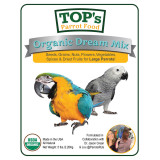 TOPs Organic Dream Mix Large Parrot Food