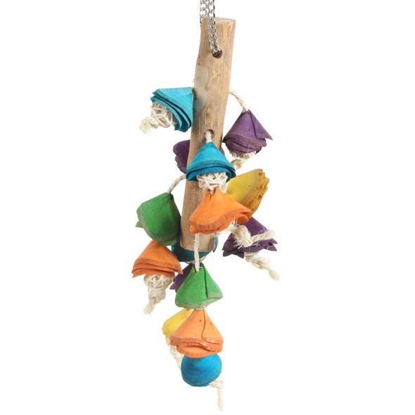 Flower Tower Parrot Toy