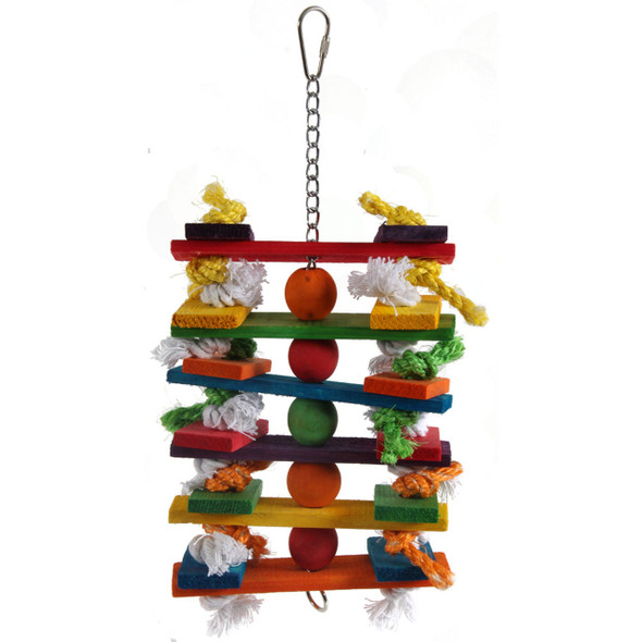 Knots and Slats Parrot Toy - Medium