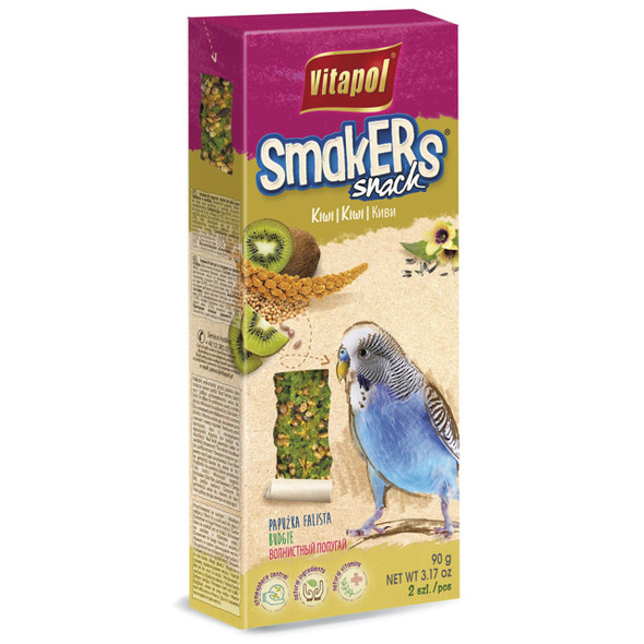 Vitapol Budgie Sticks Twinpack - Grains, Oily Seeds Kiwi