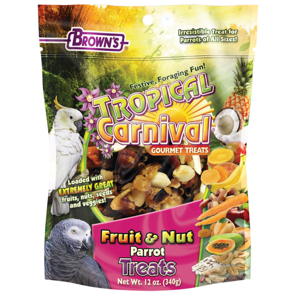 Fruit & Nut Raisins Seeds Parrot Treat Mix - 340g