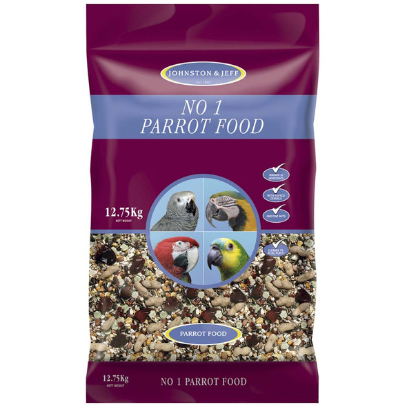 Johnston & Jeff Best Food - Peanuts, Nuts, Seeds Parrot Food