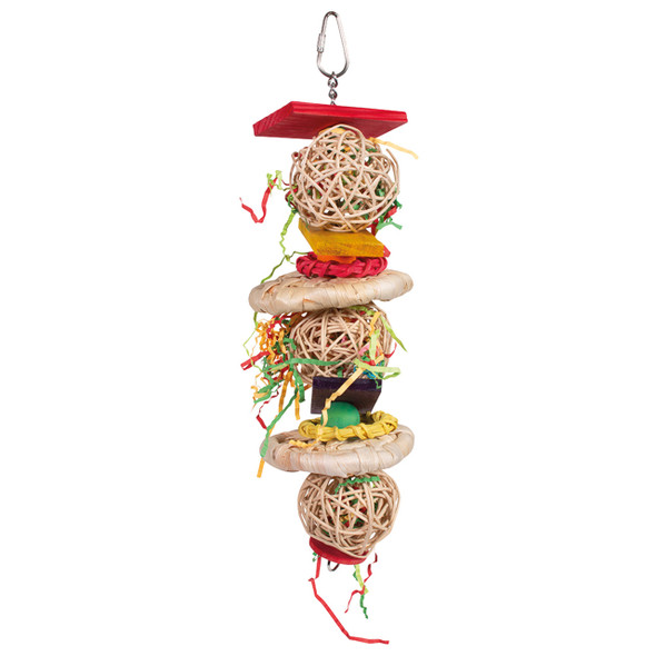 Crunch and Munch Chewable Parrot Toy