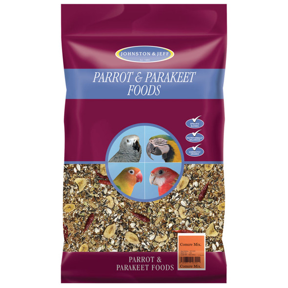 Johnston and Jeff Conure Mix -  Dried Fruit Millet Oats Seeds