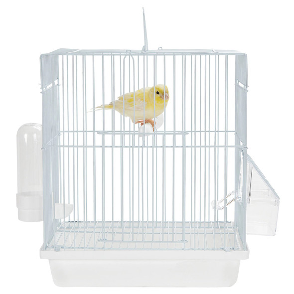 Mali - Small Bird Travel Cage - Ice White