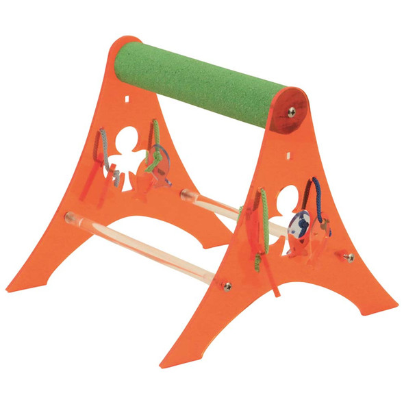 Sanded Nail Trimming Tabletop Parrot Stand - Large
