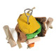 Java Spongy Parrot Toy - Small