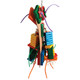 Agabus Wood & Rope Parrot Toy - Large