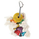 Spool Stacker Wood & Rope Parrot Toy