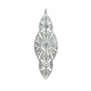 Art Deco Diamond and Platinum Pendant