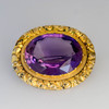 Antique Georgian Amethyst Brooch