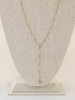 Vintage Y Chain in 14 Kt Gold