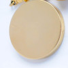 Antique Round Gold Locket in 18 Kt Gold