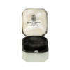 Vintage Sterling Silver Ring Box Cushion Shape, Engagement Presentation 