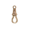 gold chain connector, dog clip, charm holder, swivel clip