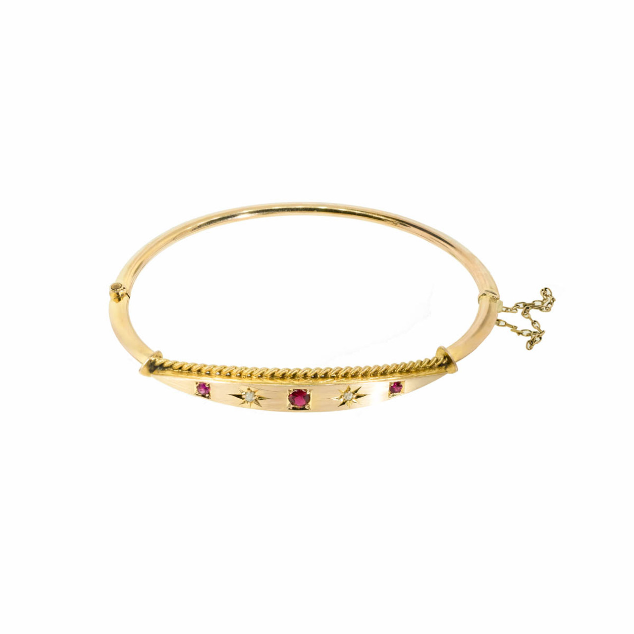 Ruby on sale bangle bracelet