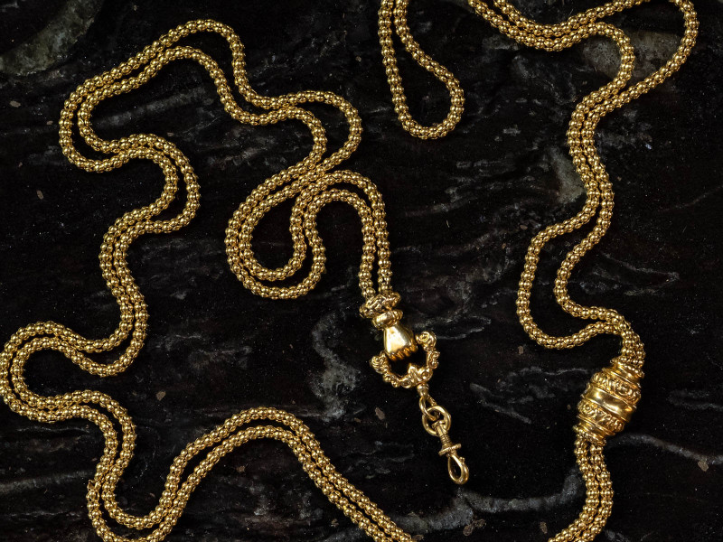 Antique Gold Chain: Is it French or Italian? Antique Gold Chain: Is it French or Italian?