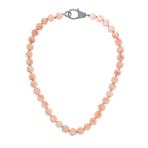 Vintage Angel Skin Coral Necklace | Sugar et Cie | Vintage Coral