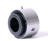 2-1/4" Timken QAMC Cartridge Bearing Block - Concentric Shaft Collar - Triple Lip Urethane Seals - Fixed  QAMC11A204SO