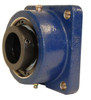 70mm Timken QMFXP Square Shallow Pilot Flange Block - Eccentric Locking Collar - Triple Lip Nitrile Seals - Fixed  QMFXP15J070SM