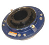 55mm Timken QVCW Round Pilot Flange Block - Single V-Lock® - Double Lip Nitrile Seals - Fixed  QVCW12V055SB