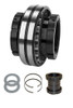 4" Timken QVV Replacement Bearing & Seal Kit - Double V-Lock® - Teflon Labyrinth Seals  QVV400-22KITST