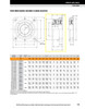 100mm Timken TAFK Square Flange Block - Taper Lock Adapter - Double Lip Viton Seals - Float  TAFK22K100SEC