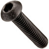 M3-0.50 Metric Button Socket Head Cap Screw - Black Oxide  535003 - 535019