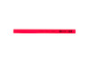 12mm Flourescent Pink Carpenter Pencil  33801