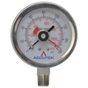 0-160 PSI  - 2-1/2" Dry - Stainless Case - Stainless Stem Mount - "Tell Tale" Pressure Gauge  PG-160SD25SS-MINP