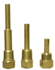 3/4 x 1/2" Brass Female NPT - Male NPT Thermowell - 4" Stem  TH-TW4-ED