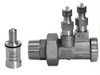 Fig. ABV-9900V Straight DZR Brass Automatic Balancing Valve 2H"