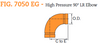 Fig. 7050EG High Pressure 90° Long Radius Elbow 4"