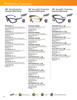 Securefit® 400X Series Safety Glasses w/Clear Lens  SF401XAS-GRN